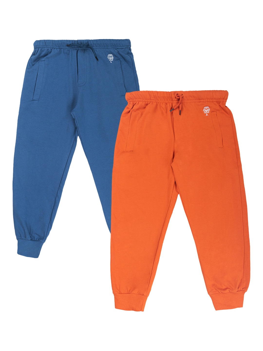 

Growing Tree Set Of 2 Cotton Anti Microbal Joggers, Blue