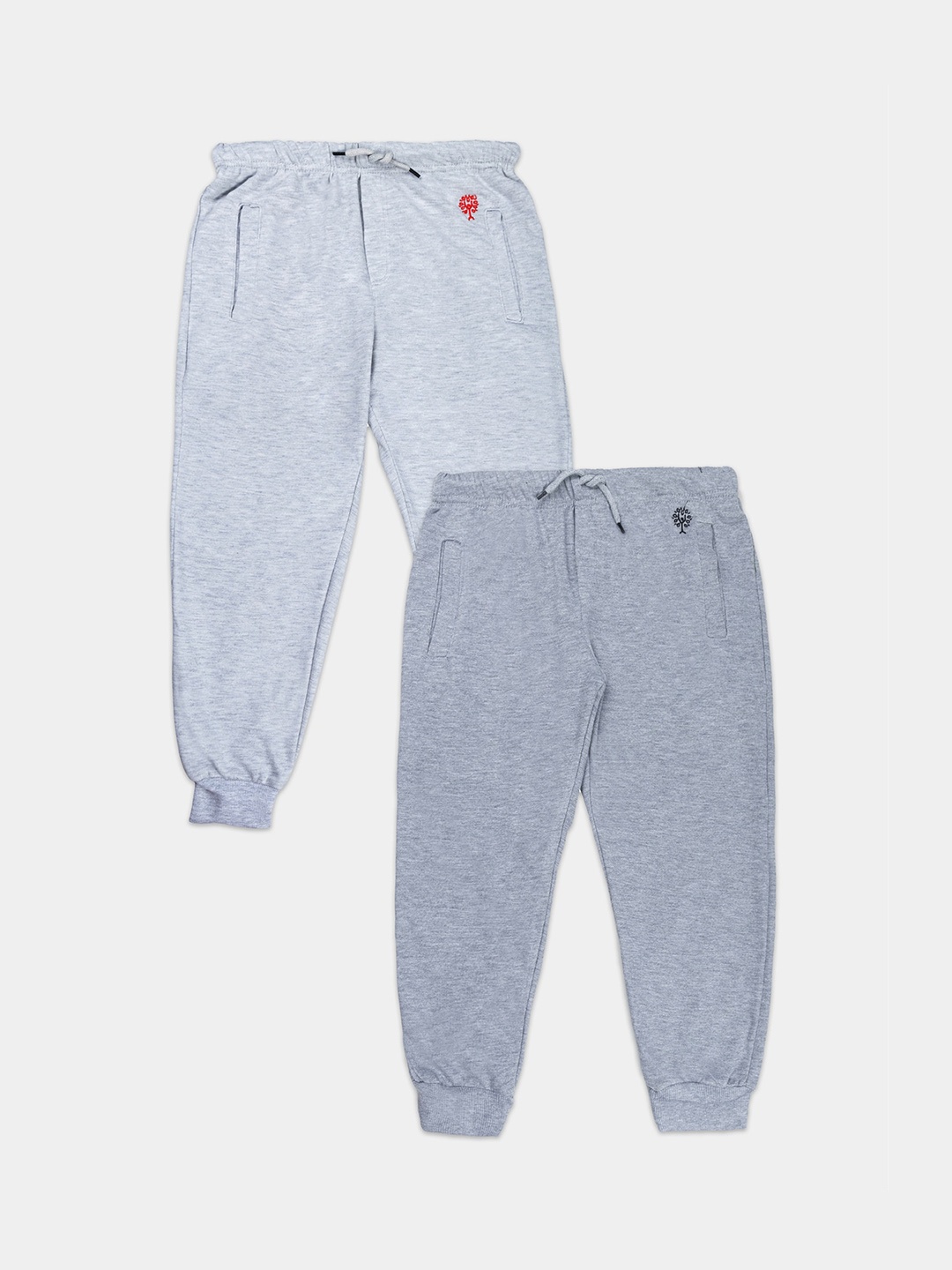 

Growing Tree Kids Pack of 2 Biowash Anti Microbal Cotton Lounge Pants, Grey
