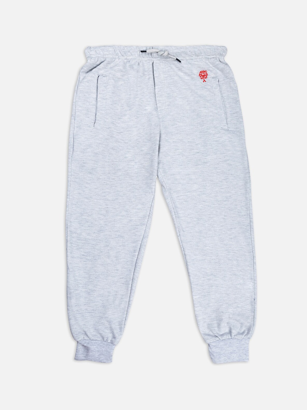 

Growing Tree Kids Bio-Wash Anti Microbial Cotton Lounge Pant, Grey melange
