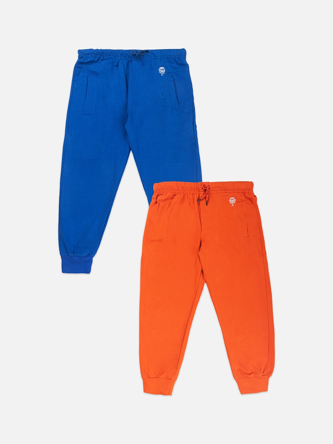 

Growing Tree Kids Pack Of 2 Bio-Wash Anti Microbial Joggers, Orange