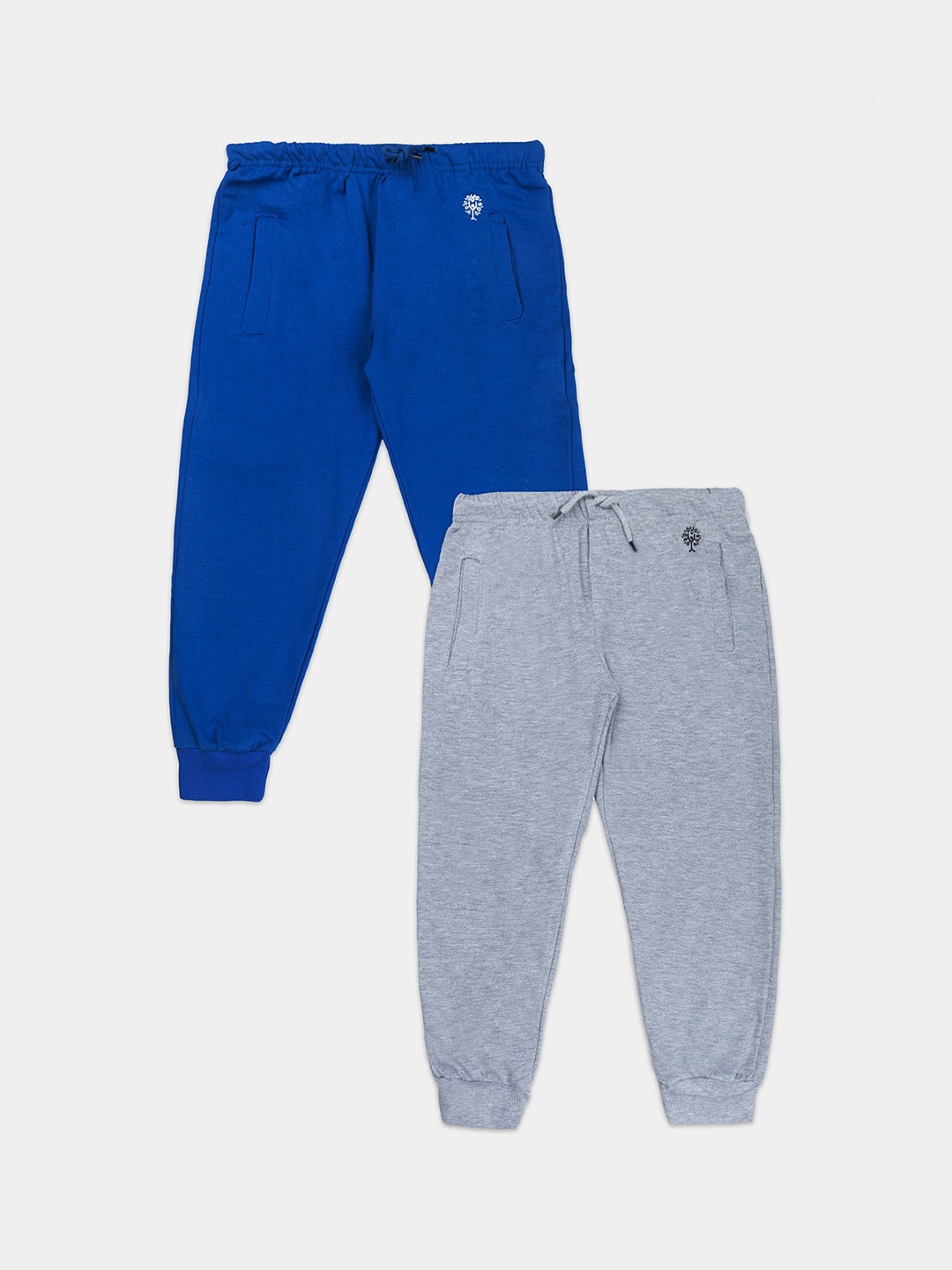 

Growing Tree Kids Pack Of 2 Bio-Wash Anti Microbial Joggers, Blue