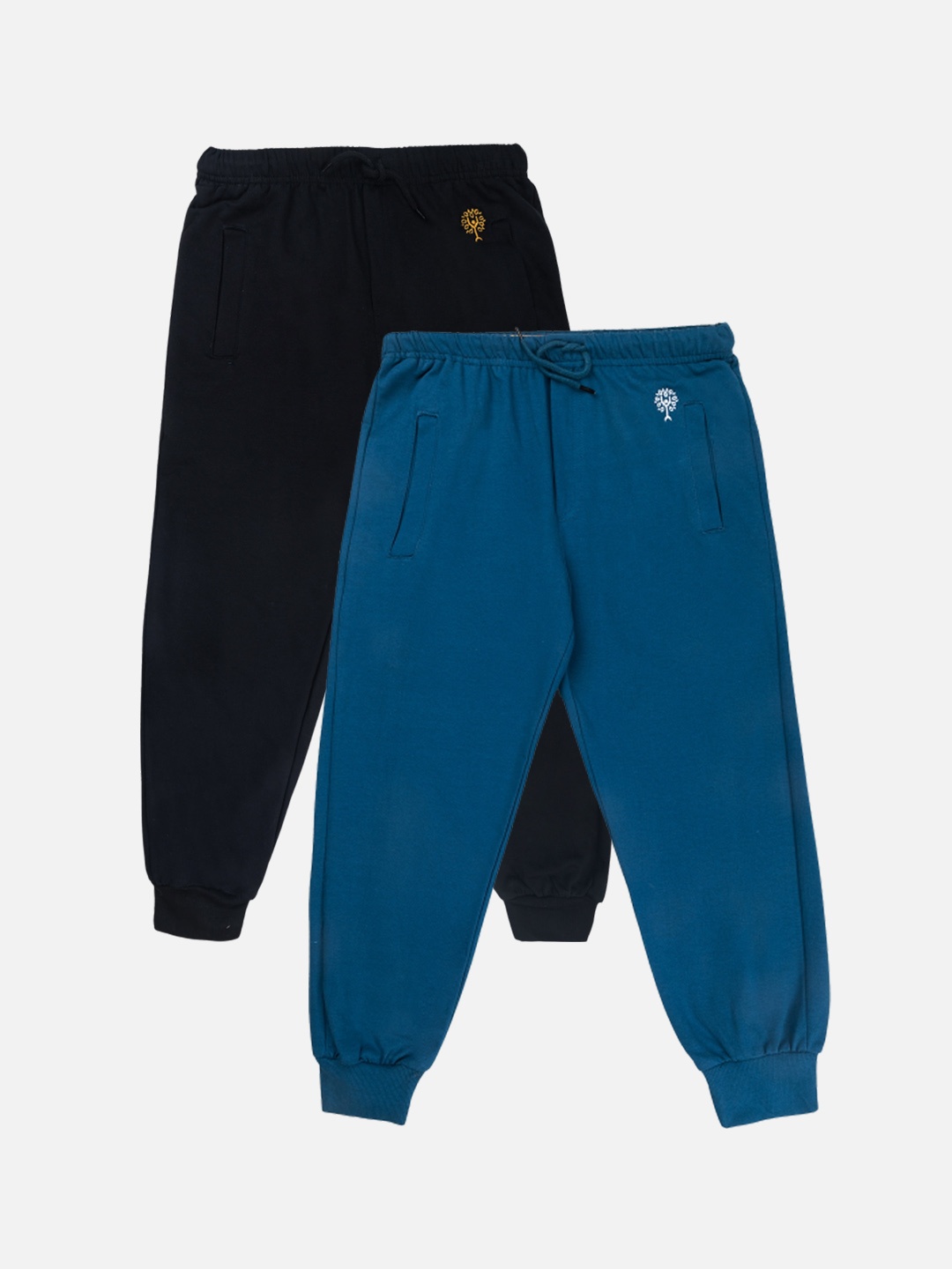 

Growing Tree Kids Pack Of 2 Bio Wash Anti Microbial Joggers, Black