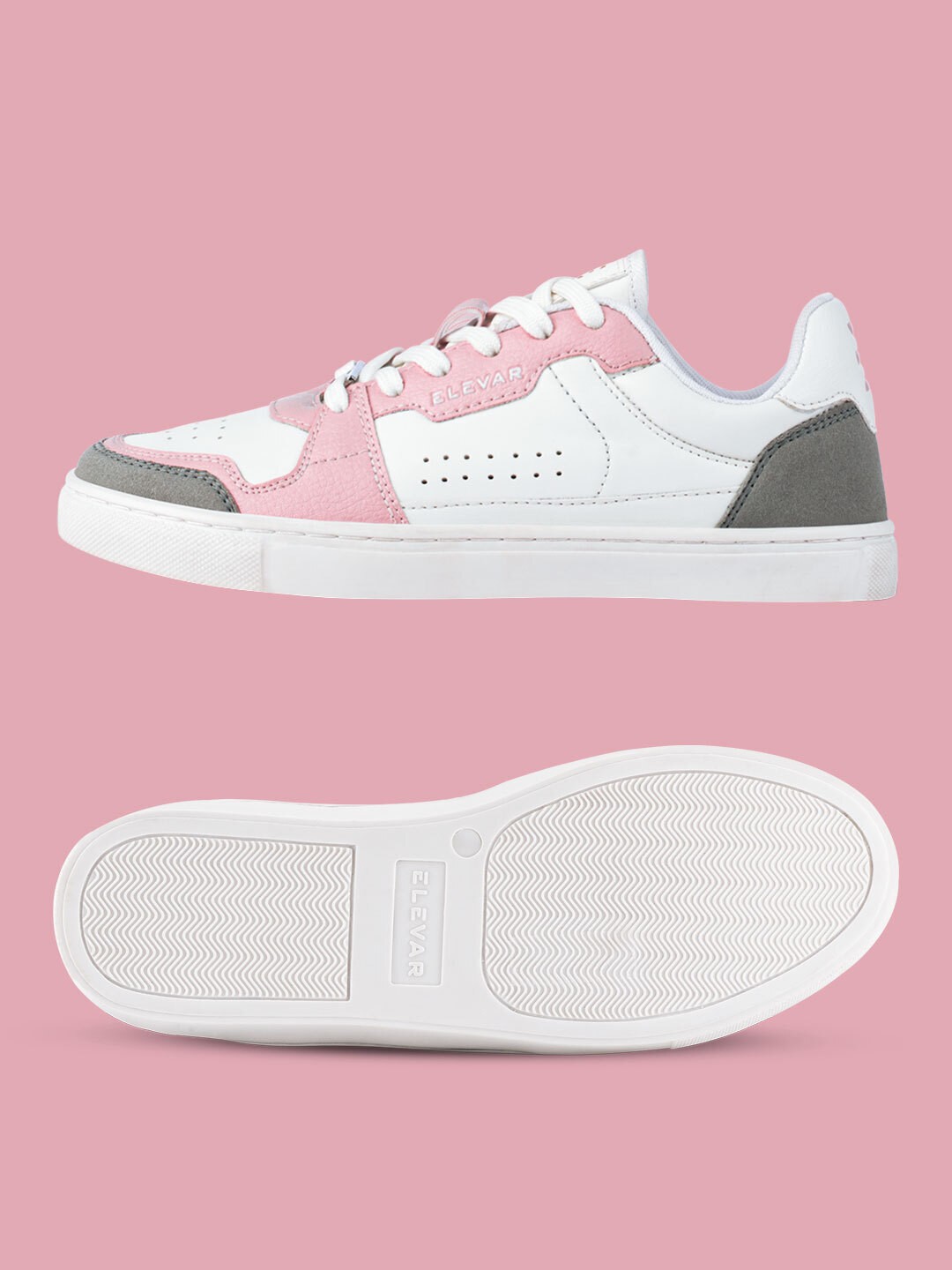 

ELEVAR Women Court Low Lifestyle Sneakers, Pink