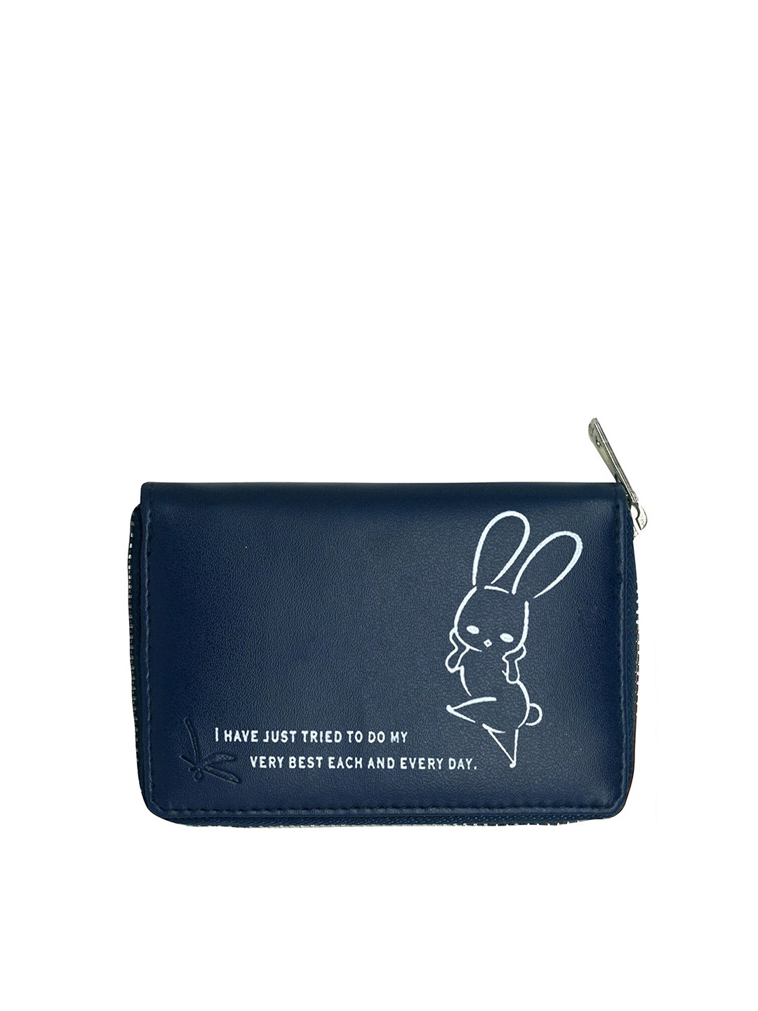 

GREEN DRAGONFLY Unisex Printed Card Holder, Blue