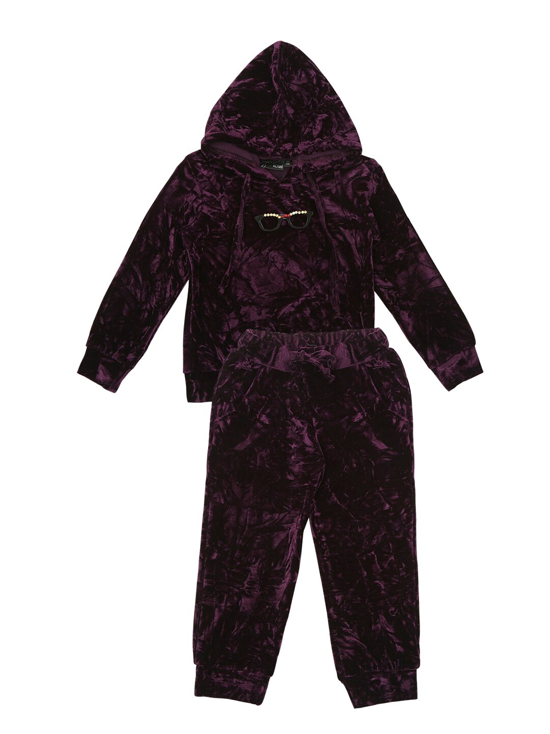 

Actuel Girls Top with Pyjamas, Purple