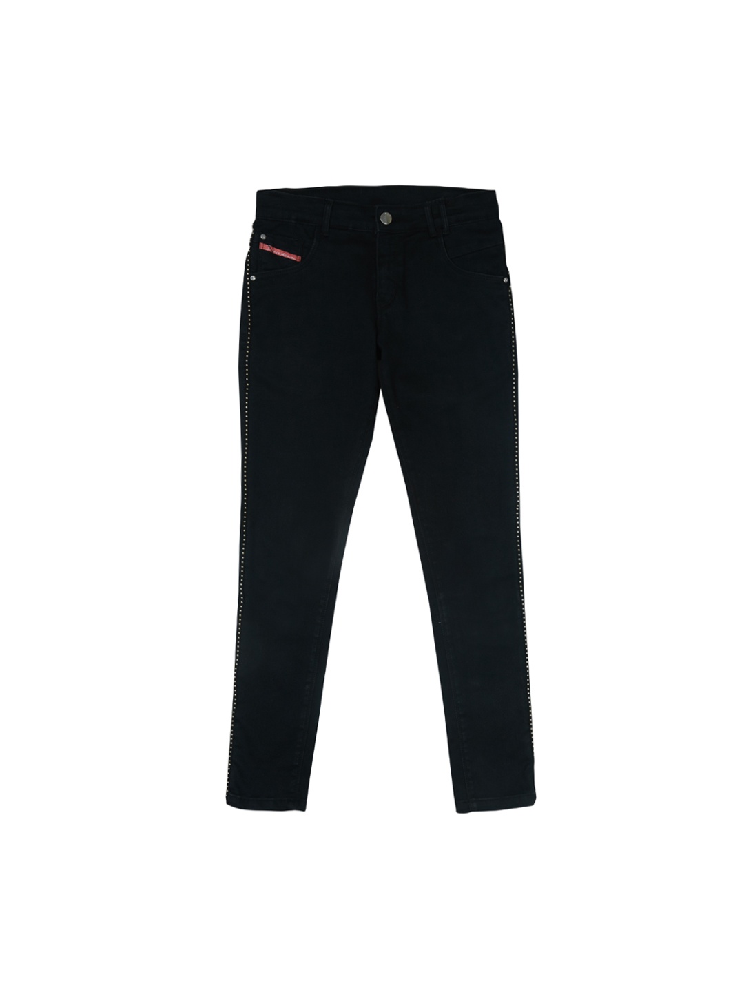 

Gini and Jony Boys Black Slim Fit Mid-Rise Clean Look Jeans