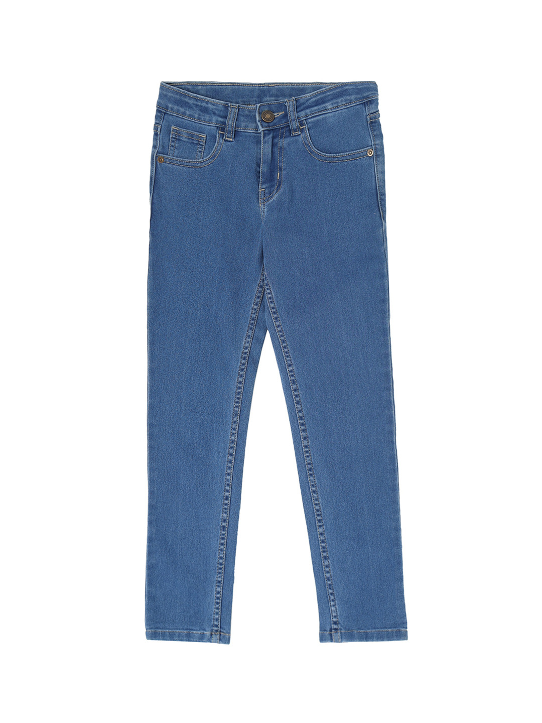 

Cantabil Girls Blue Slim Fit Stretchable Jeans