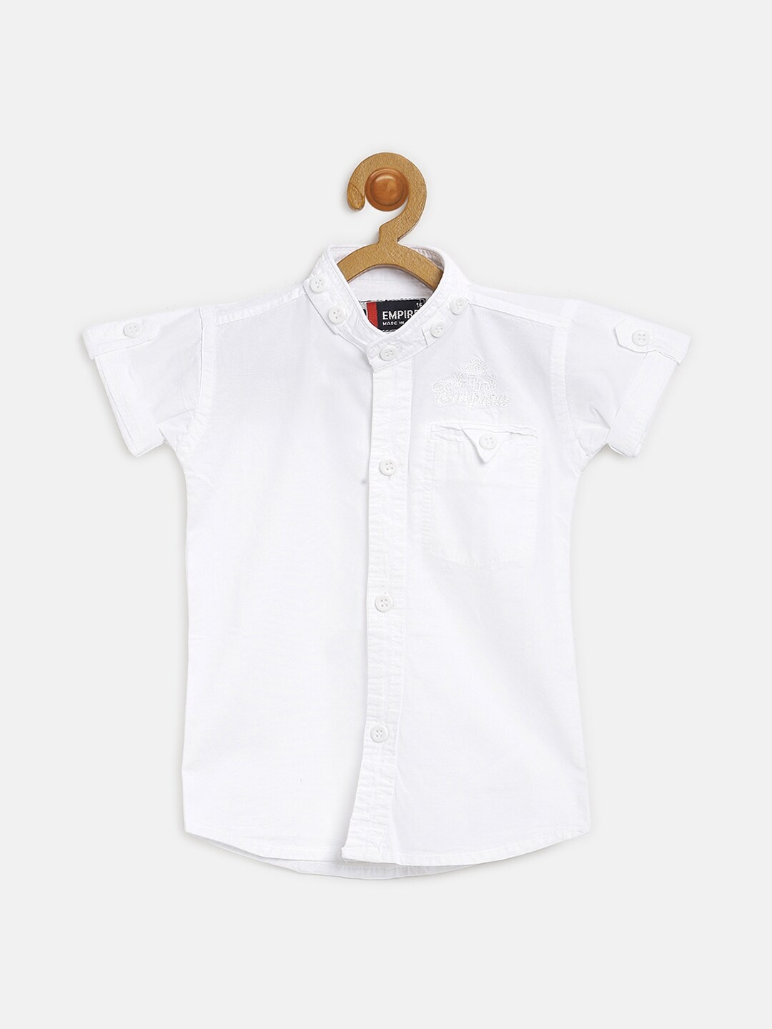 

V2 Value & Variety Boys Casual Shirt, White