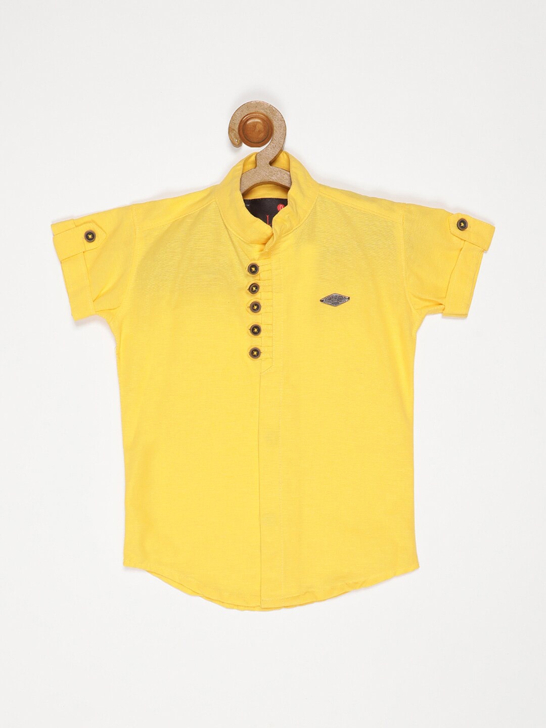 

V2 Value & Variety Boys Casual Shirt, Yellow
