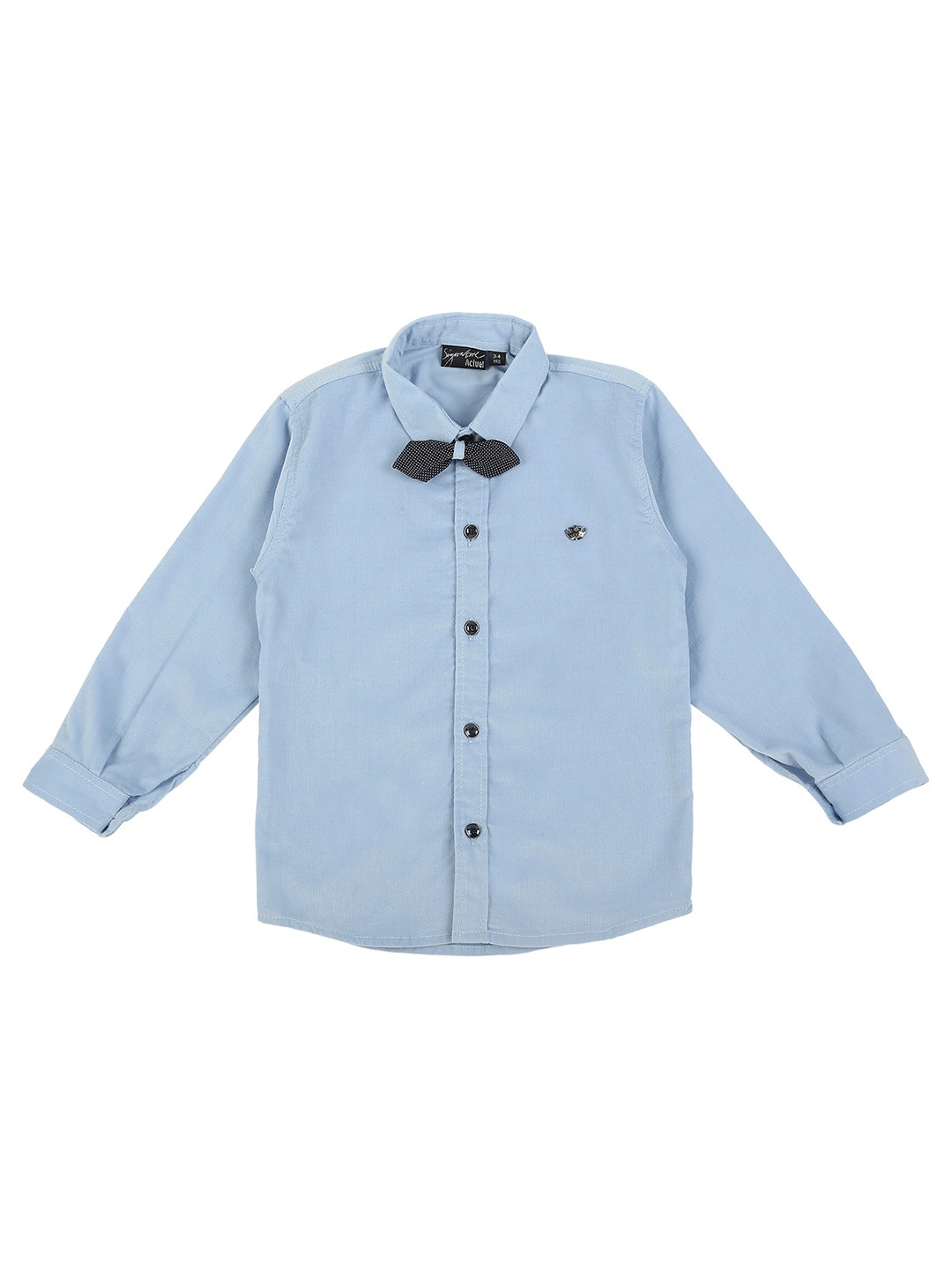 

Actuel Boys Party Cotton Shirt, Blue