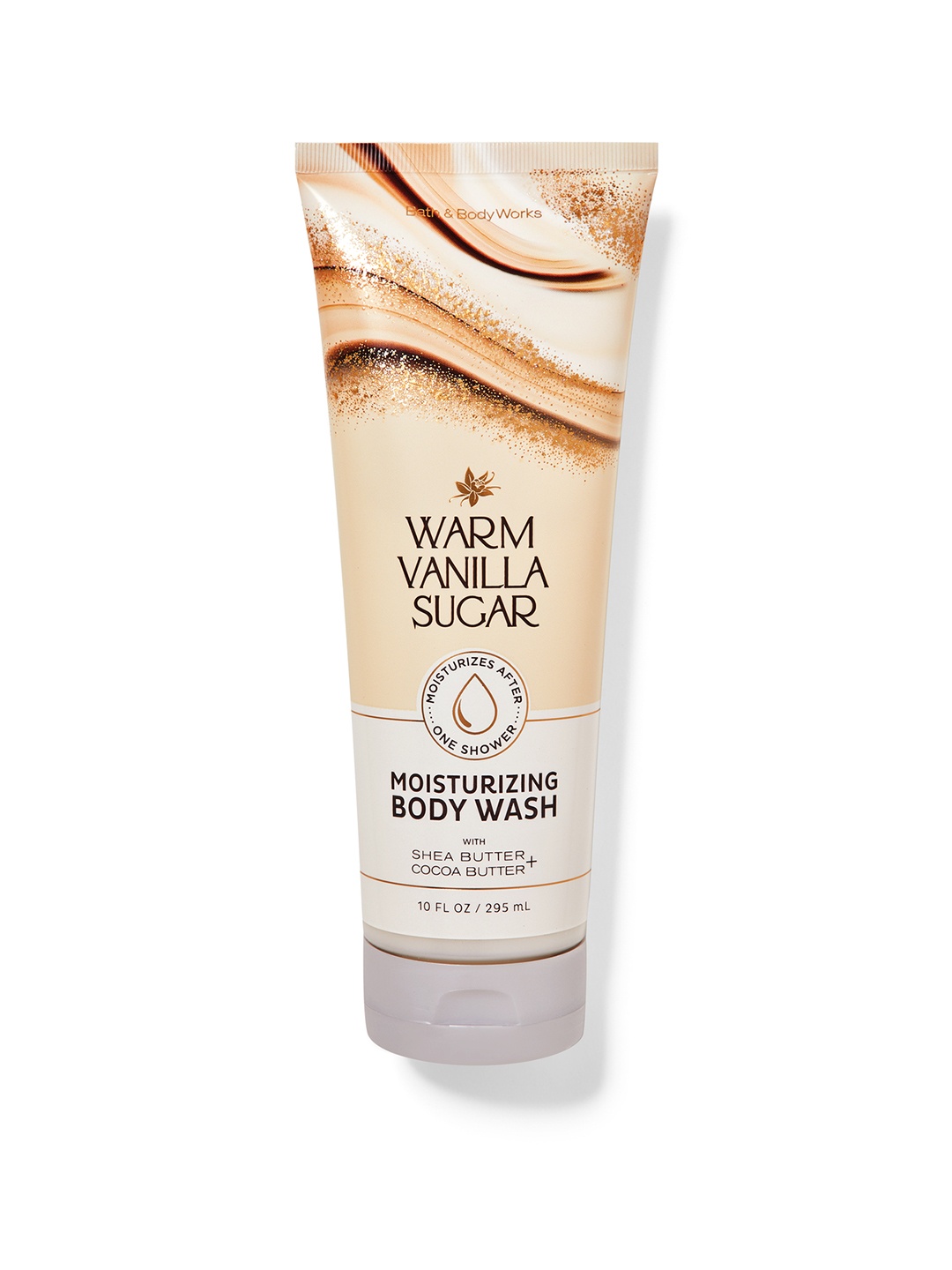 

Bath & Body Works Warm Vanilla Sugar Moisturizing Body Wash with Shea Butter - 295 ml, Beige