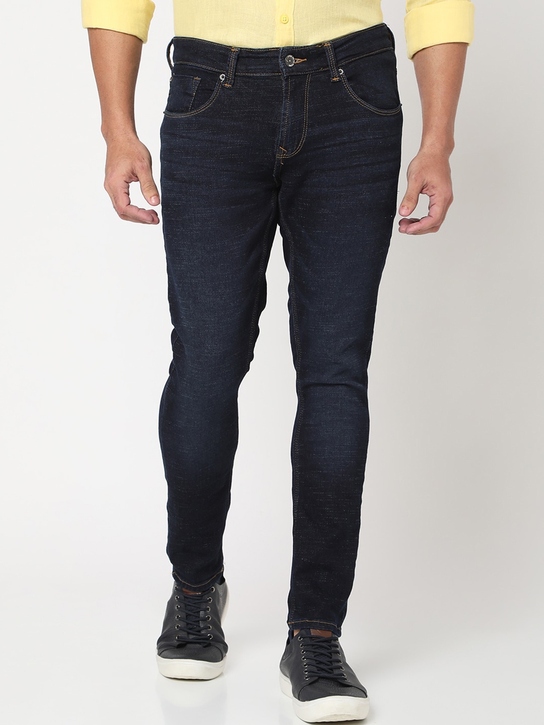 

SPYKAR Men Kano Slim Fit Jeans, Blue