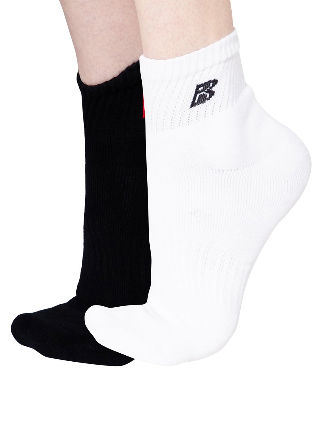 

Bodycare Men Pack of 2 Above Ankle-Length Socks, Black