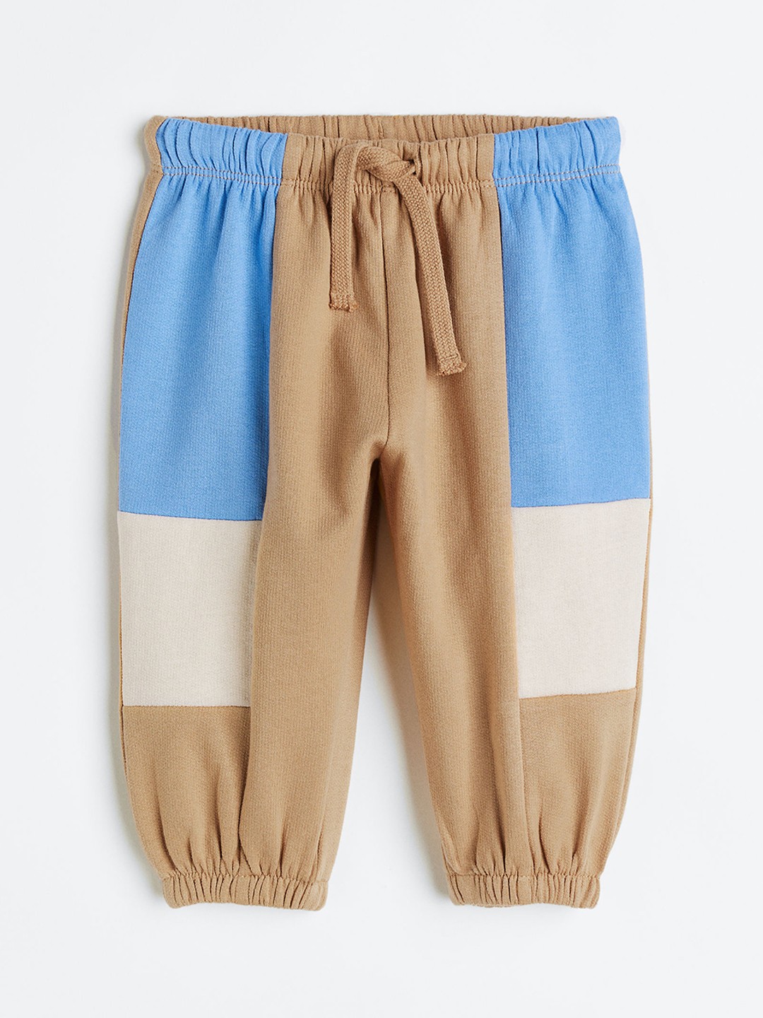 

H&M Girls Cotton Joggers, Beige