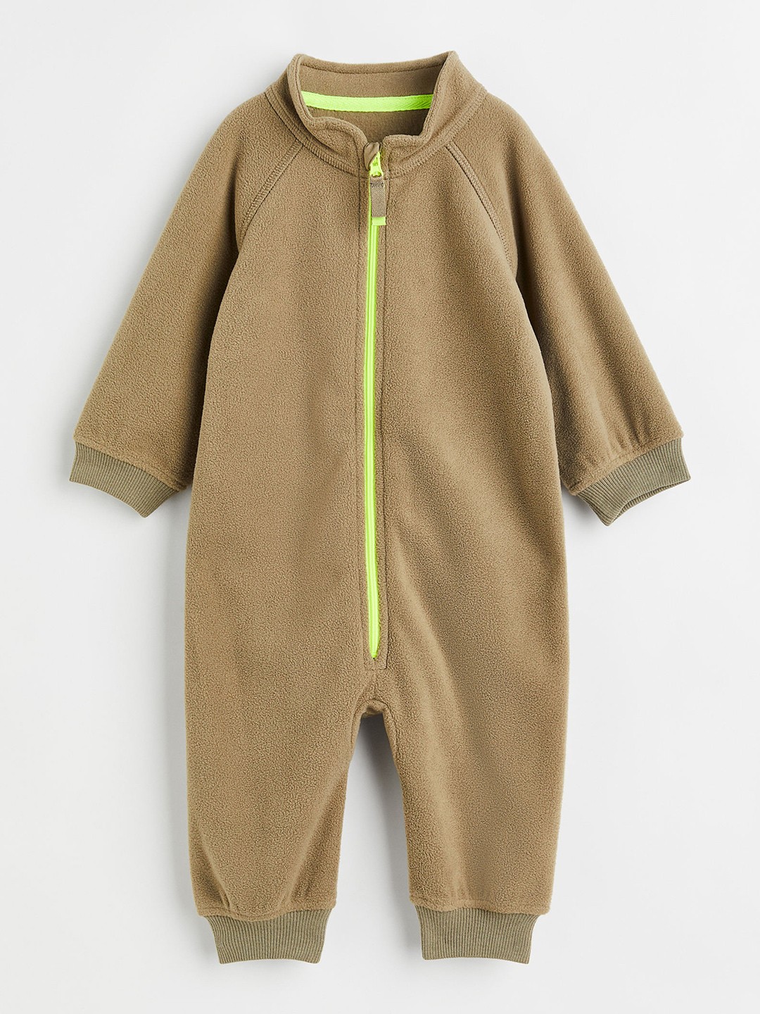 

H&M Boys Fleece All-In-One Suit, Olive