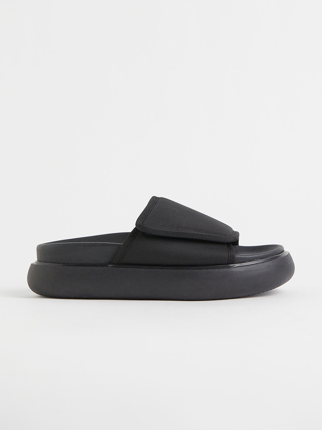 

H&M Women Chunky Slides, Black