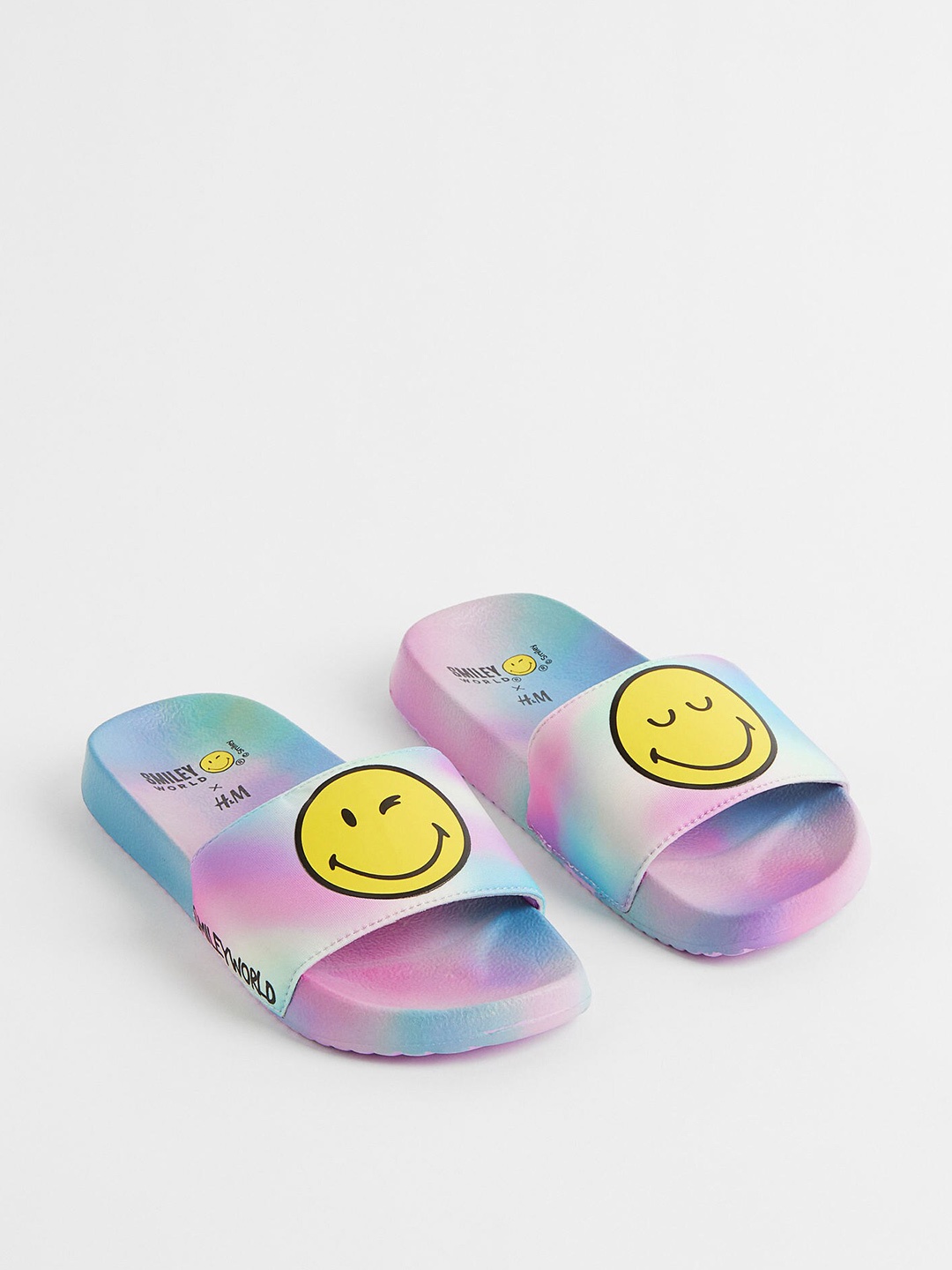 

H&M Girls Print-Motif Pool Shoes, Purple