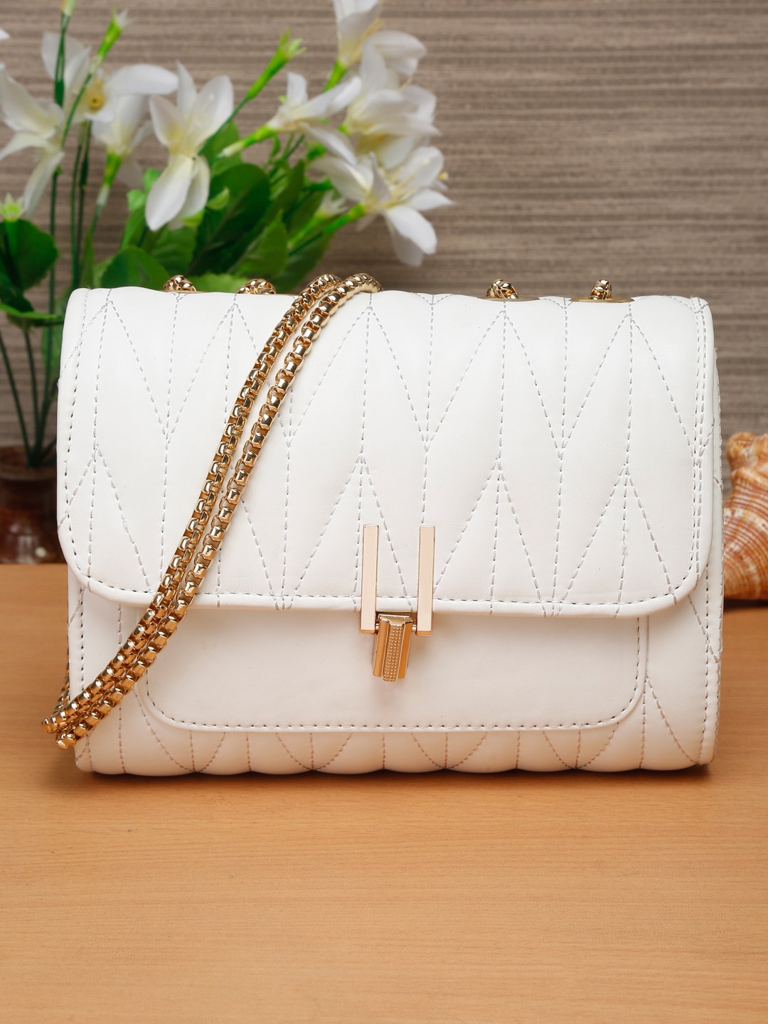 

Apsis Shopper Sling Bag, White