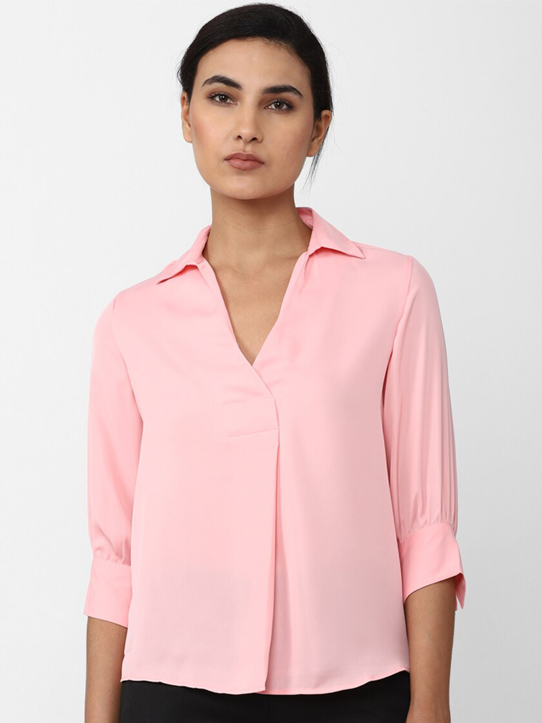 

Van Heusen Woman Shirt Style Top, Pink