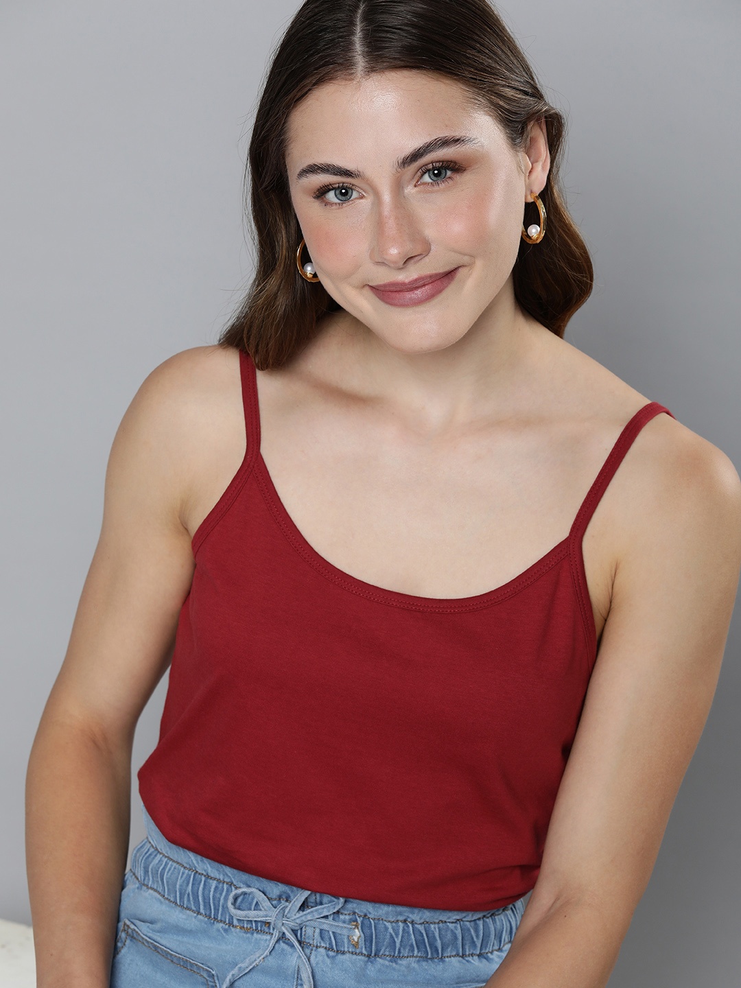 

Mast & Harbour Tank Top, Maroon