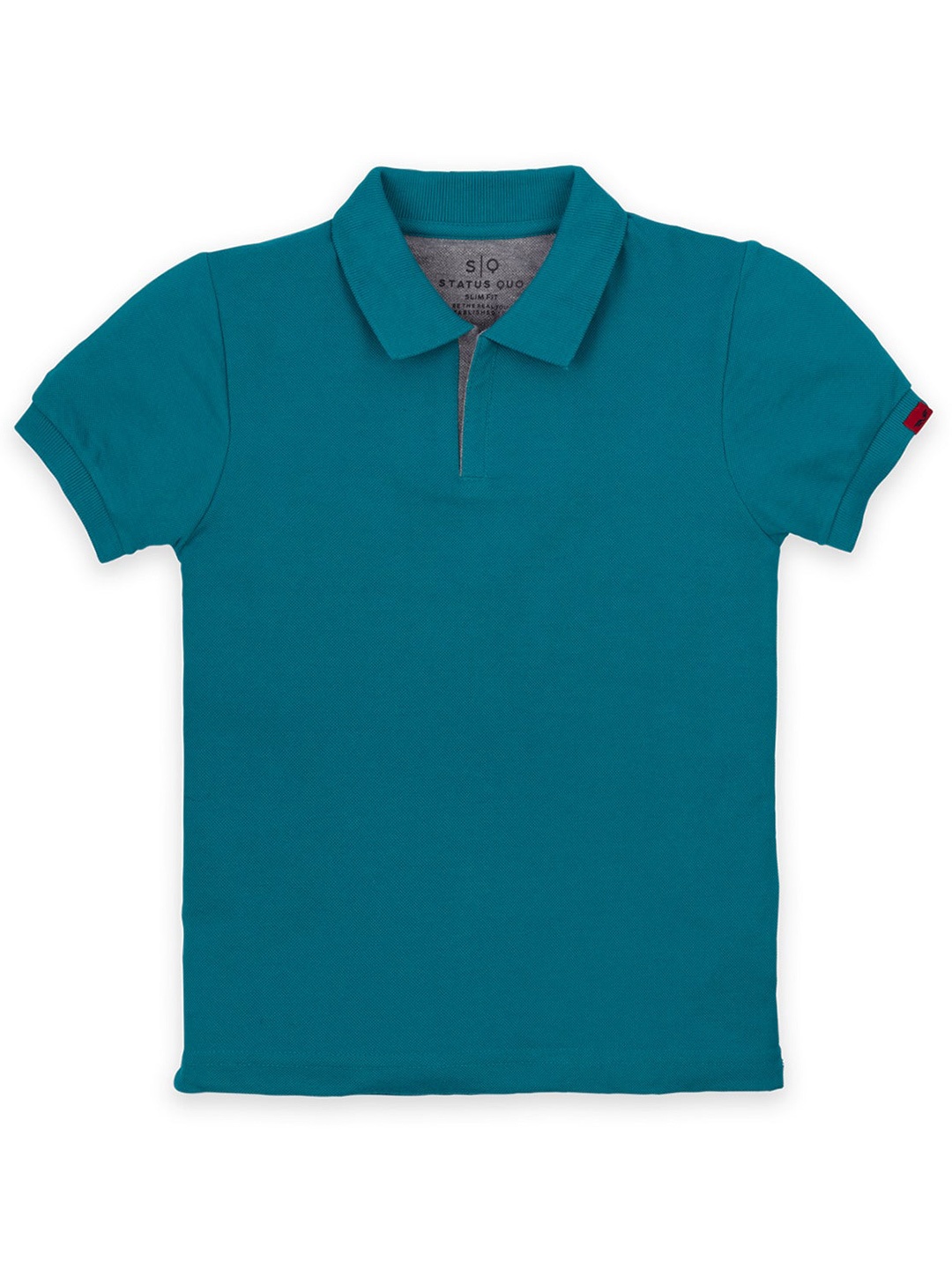 

Status Quo Boys Polo Collar T-shirt, Green