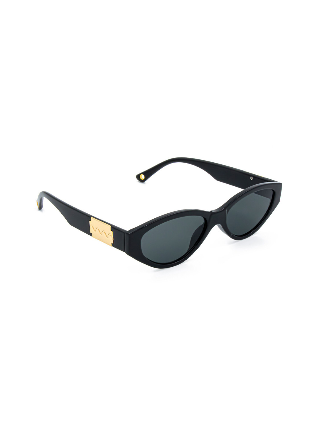 

Bellofox Men Black Lens & Black Cateye Sunglasses
