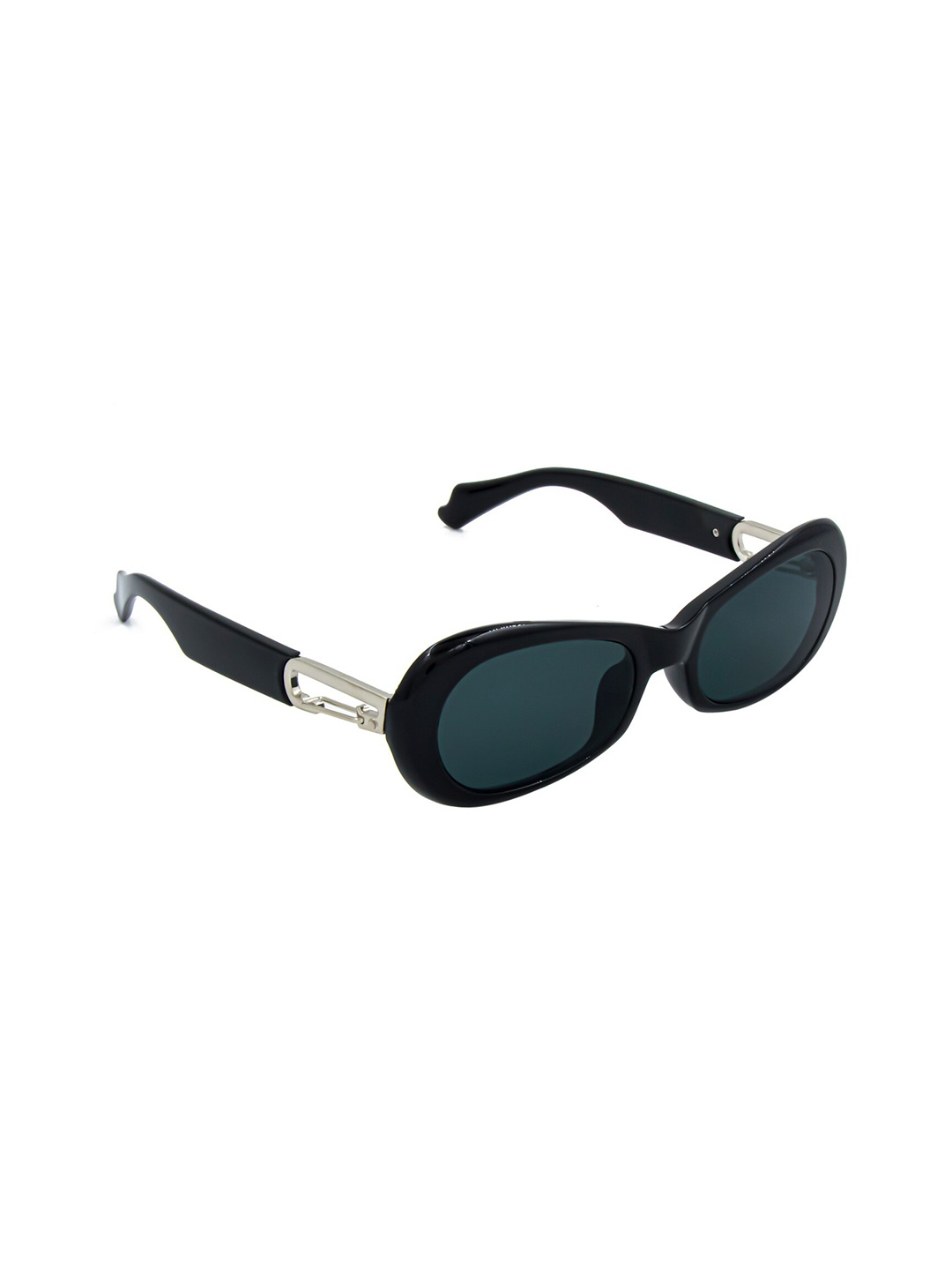 

Bellofox Men Oval Sunglasses BS2071-1222M, Black