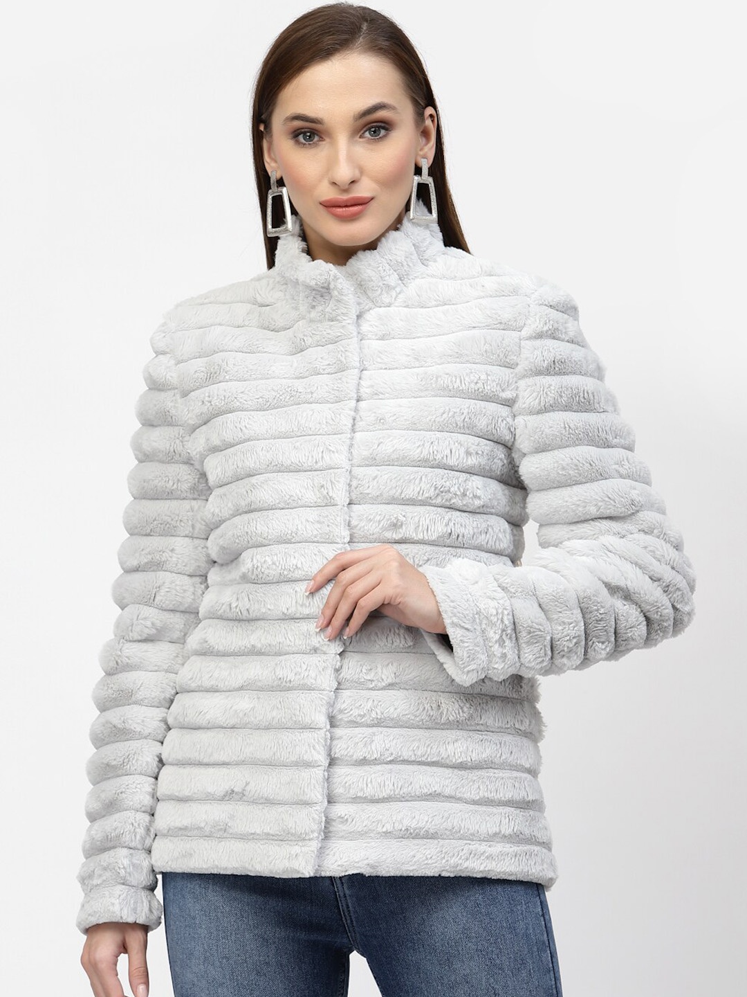 

Juelle Women Pea Coats, Grey