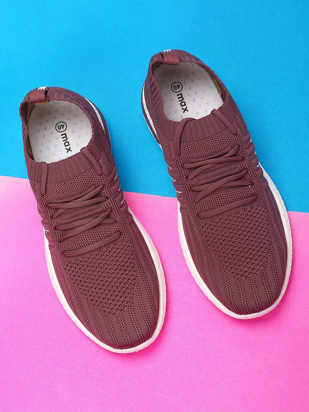 

max Women Walking Non-Marking Shoes, Pink