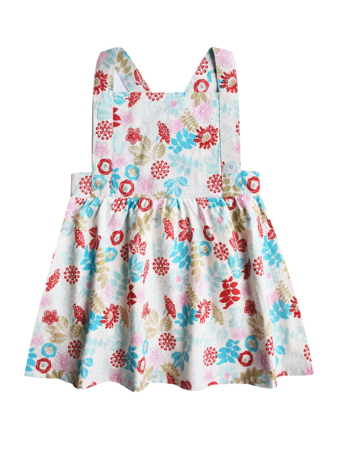 

milou Blue & Red Floral Dress