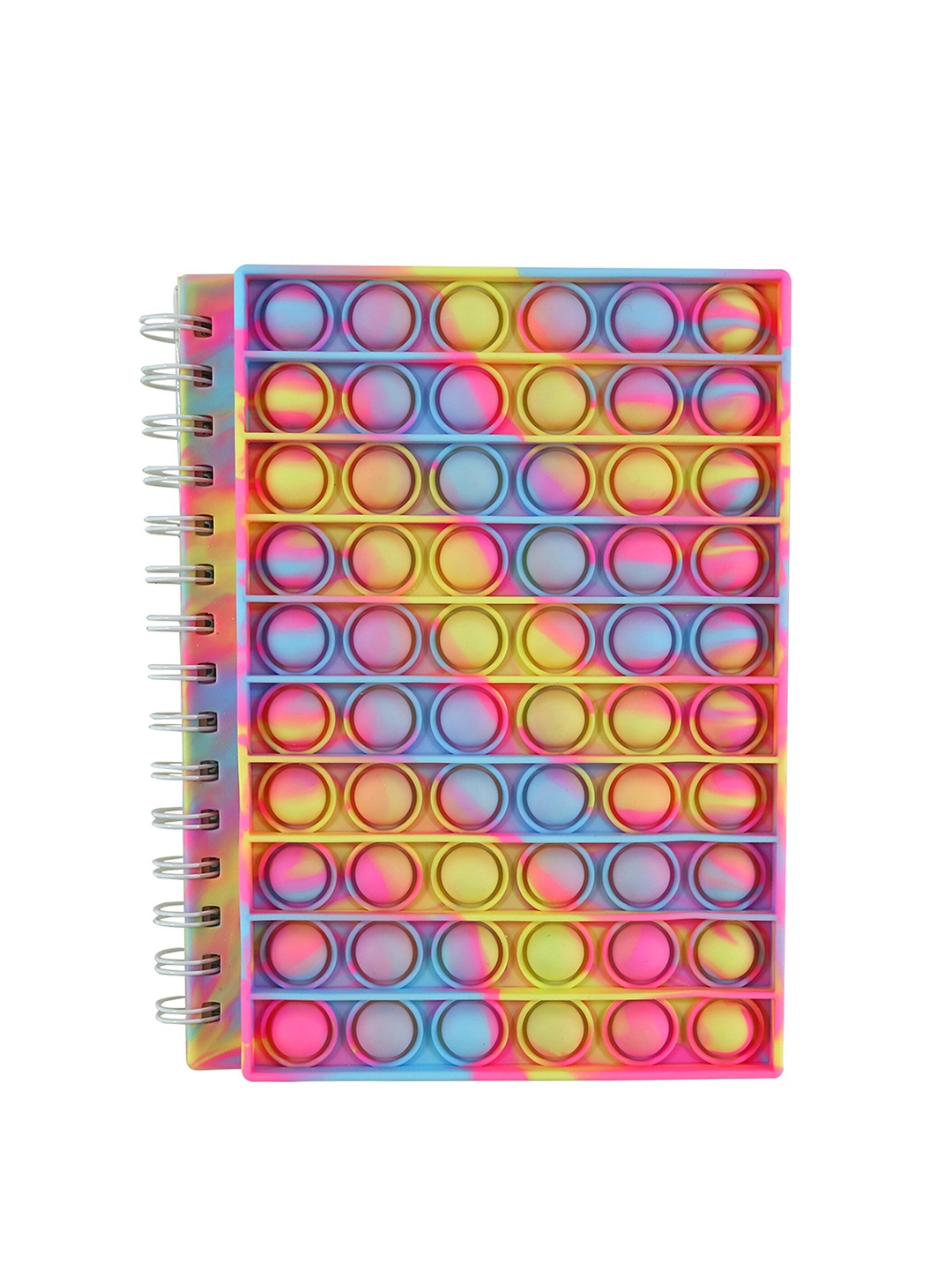 

Smily Kiddos Kids Pop IT Spiral Silicon A5 Note book, Yellow