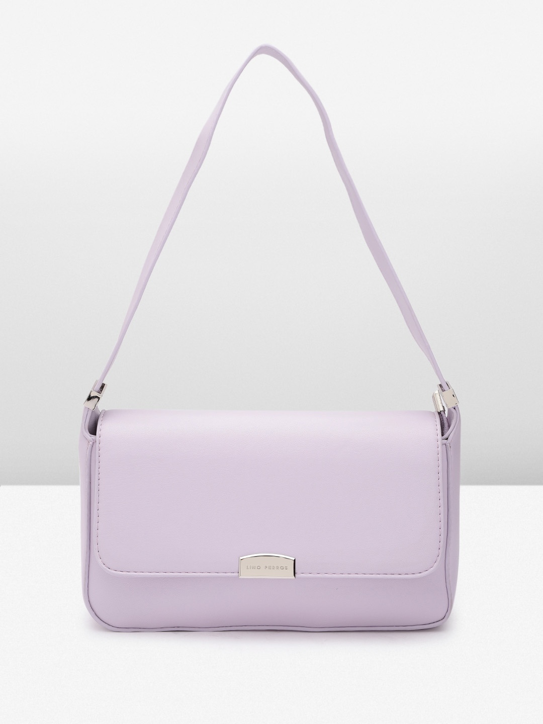 

Lino Perros Structured Shoulder Bag, Lavender