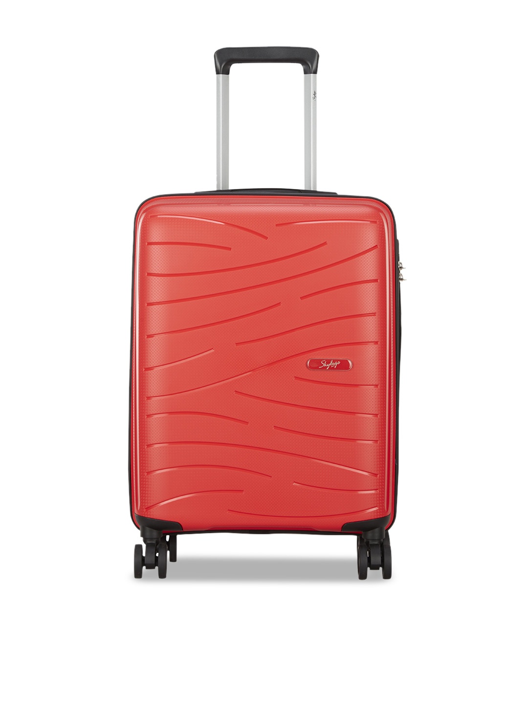 

Skybags Maxx Hard-Sided Large Trolley Suitcase, Red