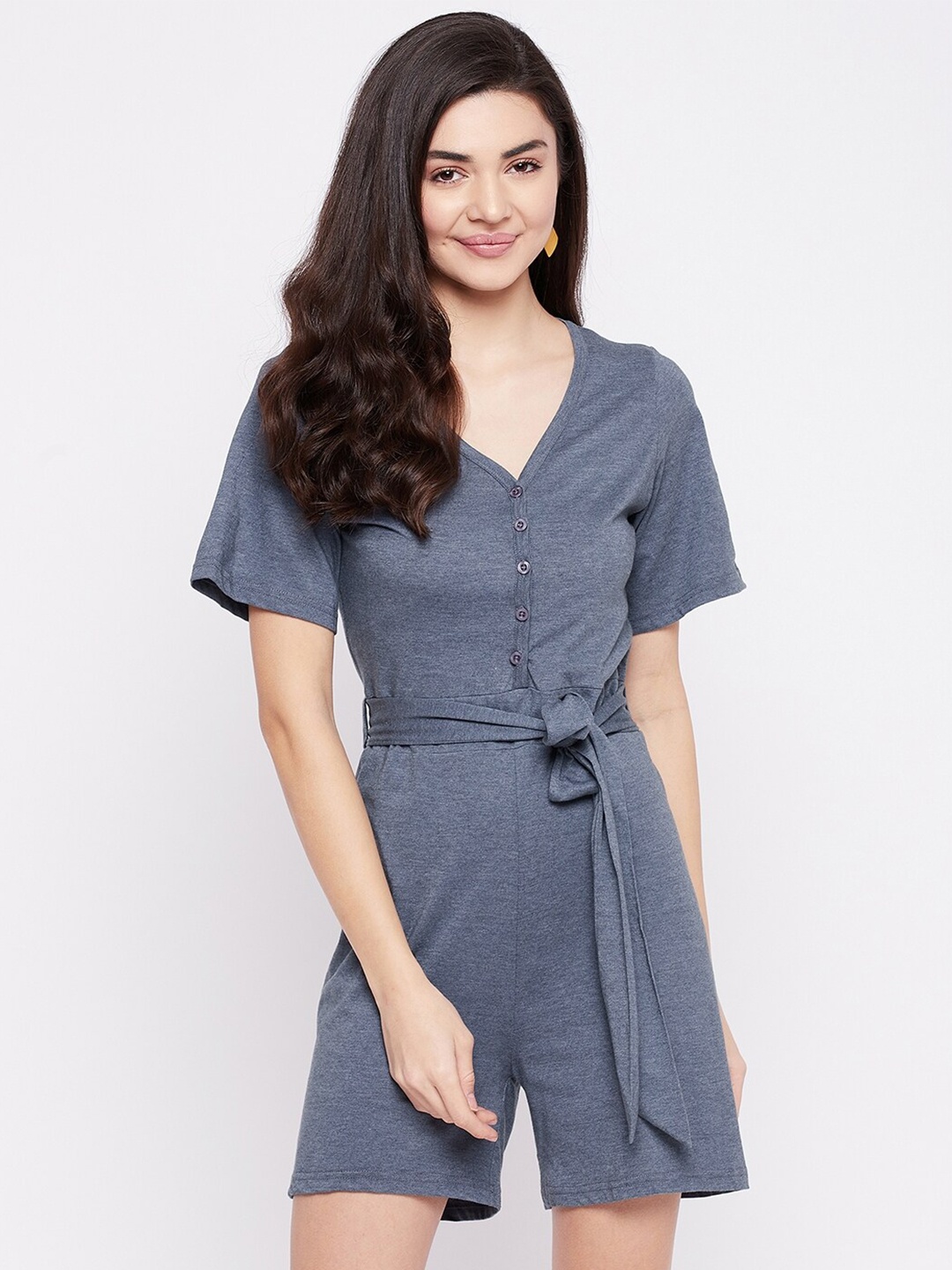 

CHILL WINSTON Cotton Jumpsuit, Blue