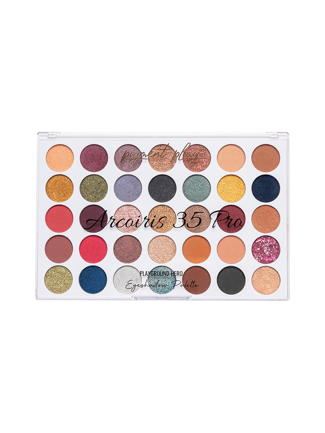 

Pigment Play Playground Hero Arcoiris Pro 35 Eyeshadow Palette - 42g, Multi