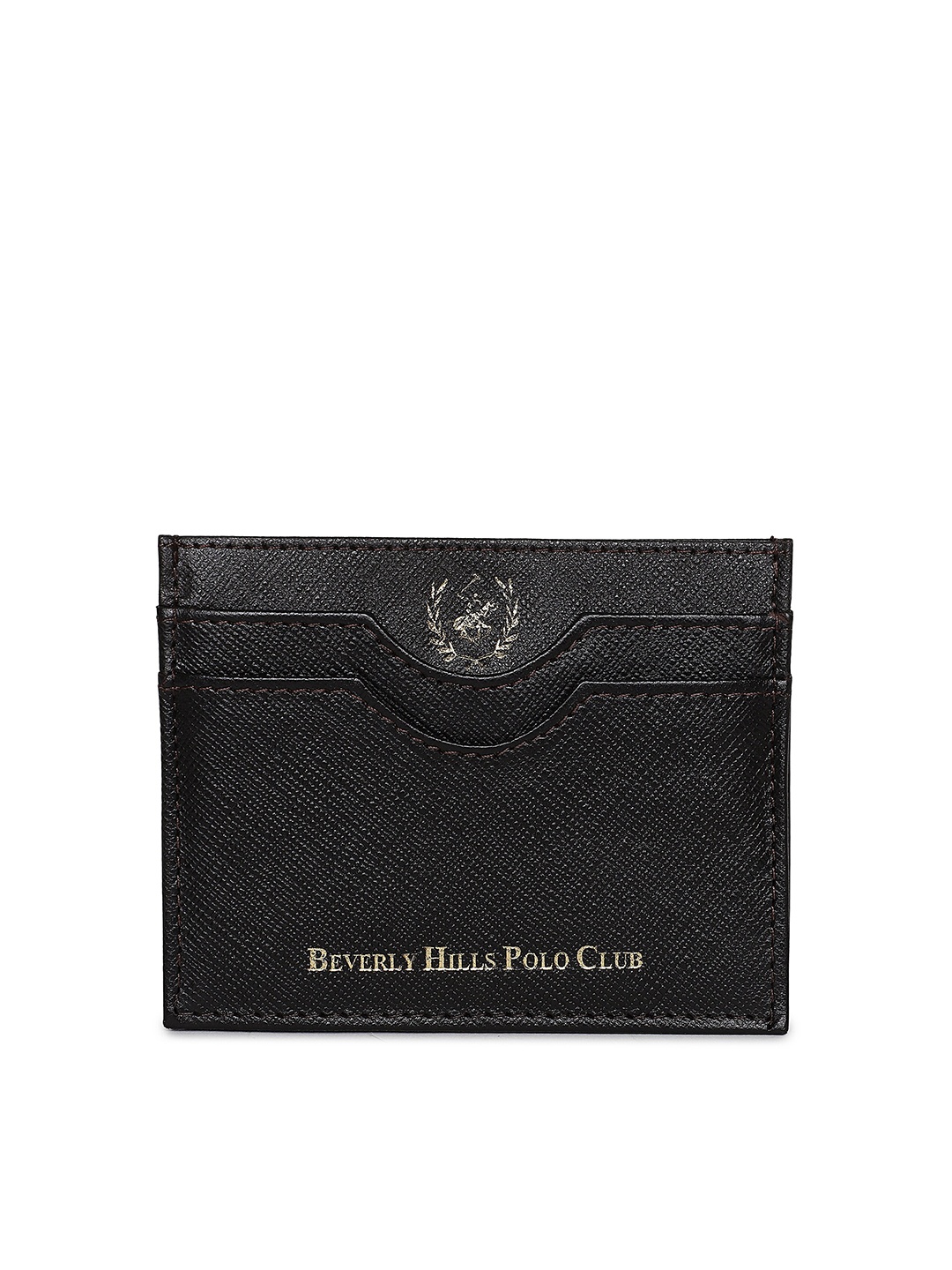 

Beverly Hills Polo Club Beverly Hills Polo Club Men Textured Card Holder, Brown