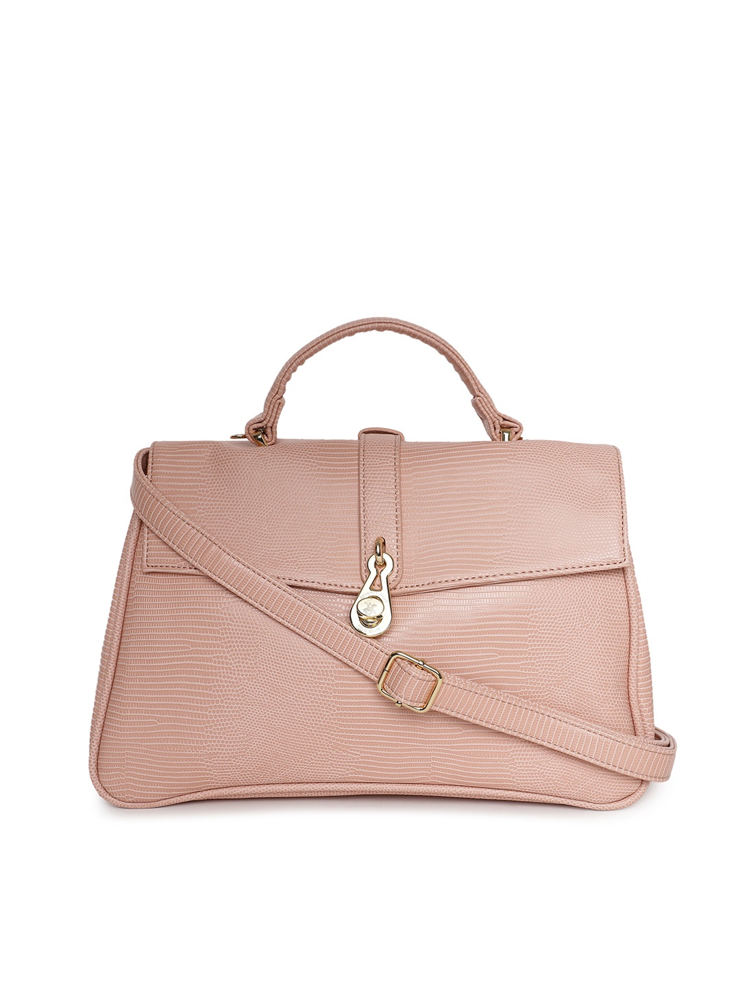 

Beverly Hills Polo Club Animal Textured Crossbody Bag, Peach