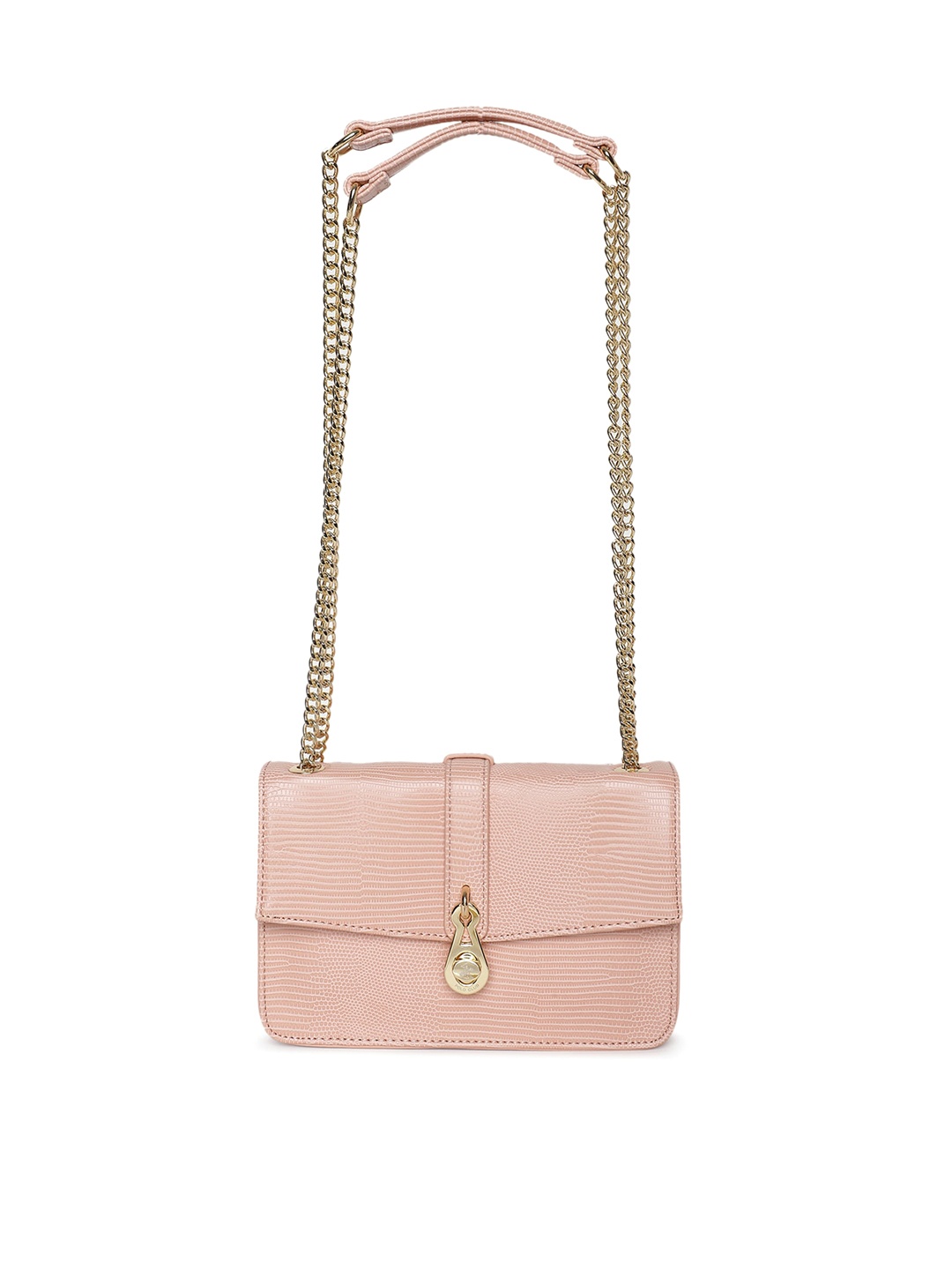 

Beverly Hills Polo Club Animal Textured Crossbody Bag, Pink