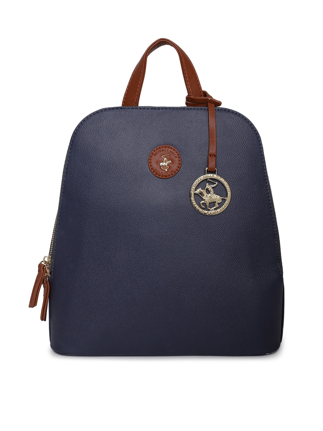 

Beverly Hills Polo Club Women Backpack with Adjustable Shoulder Straps, Navy blue