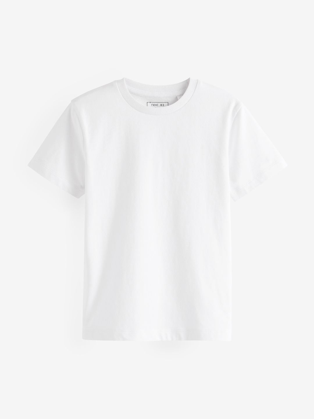 

NEXT Boys Pure Cotton T-shirt, White