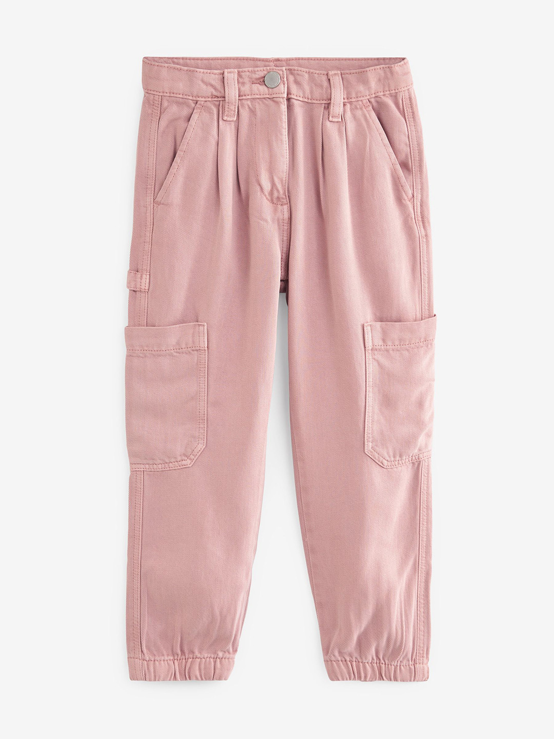 

NEXT Girls Regular Fit Cargos, Pink