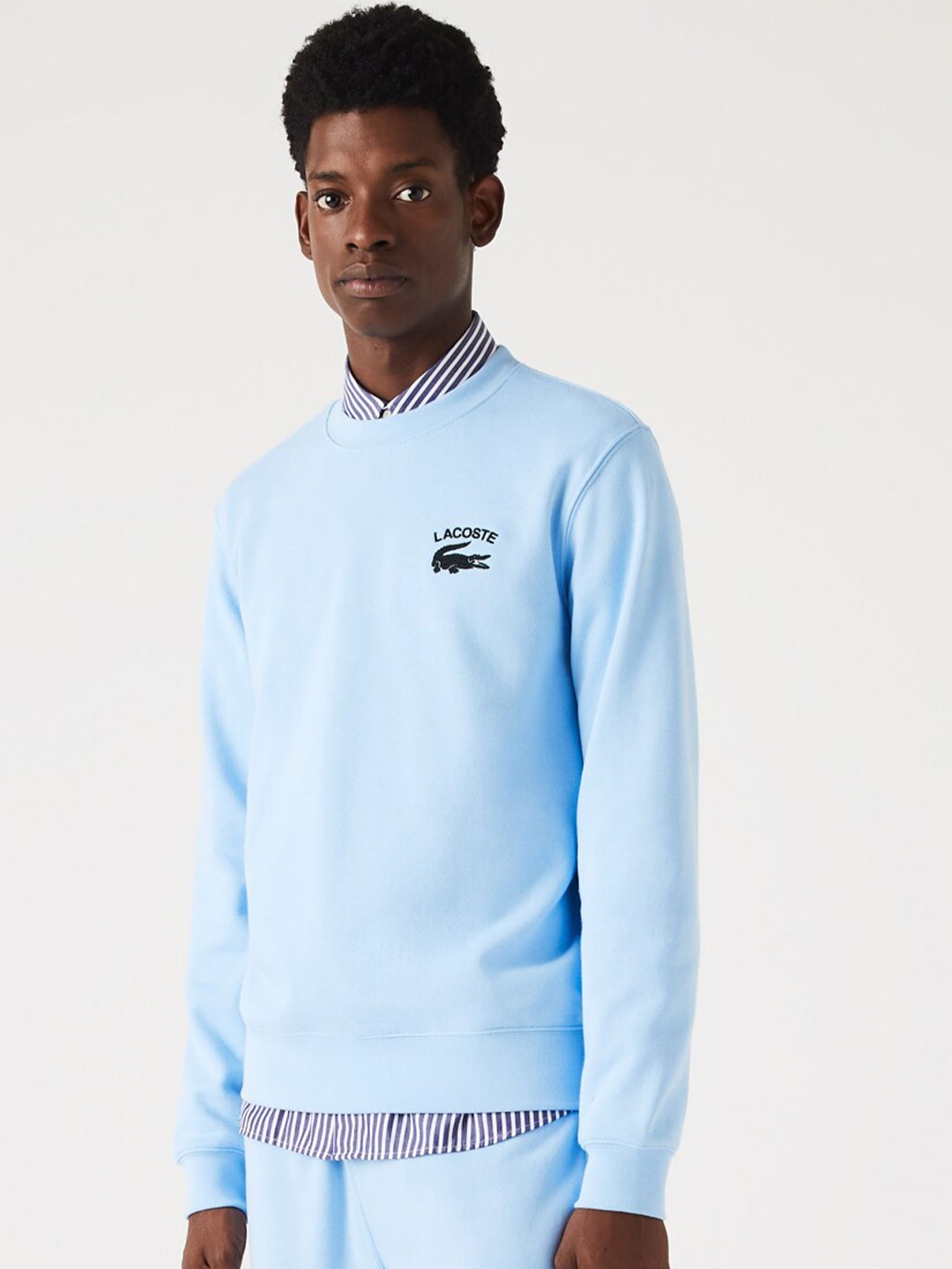 

Lacoste Pullover Pure Cotton Sweatshirt, Blue