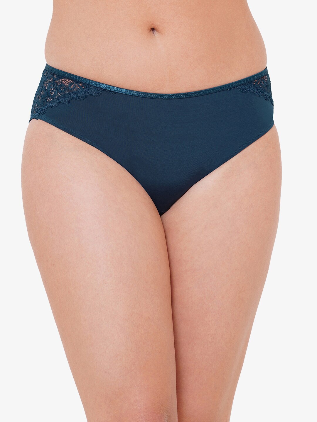 

Soie Women Polyamide Spandex Hipster Brief RL-FP-1544MOROCCAN, Blue