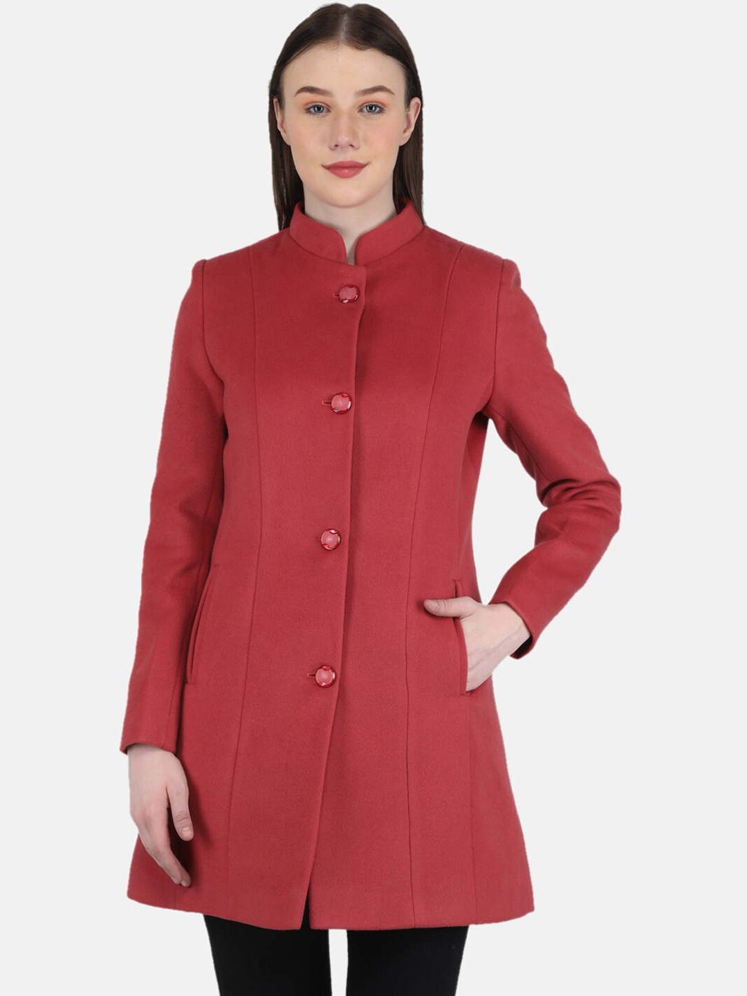 

Monte Carlo Women Longline Peacoat, Pink