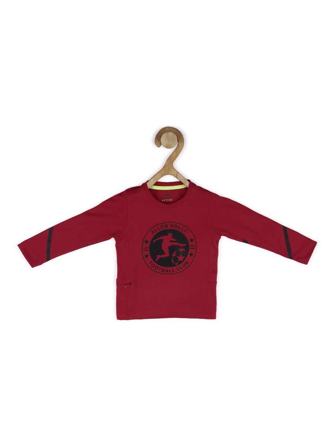 

Allen Solly Junior Boys Printed T-shirt, Maroon