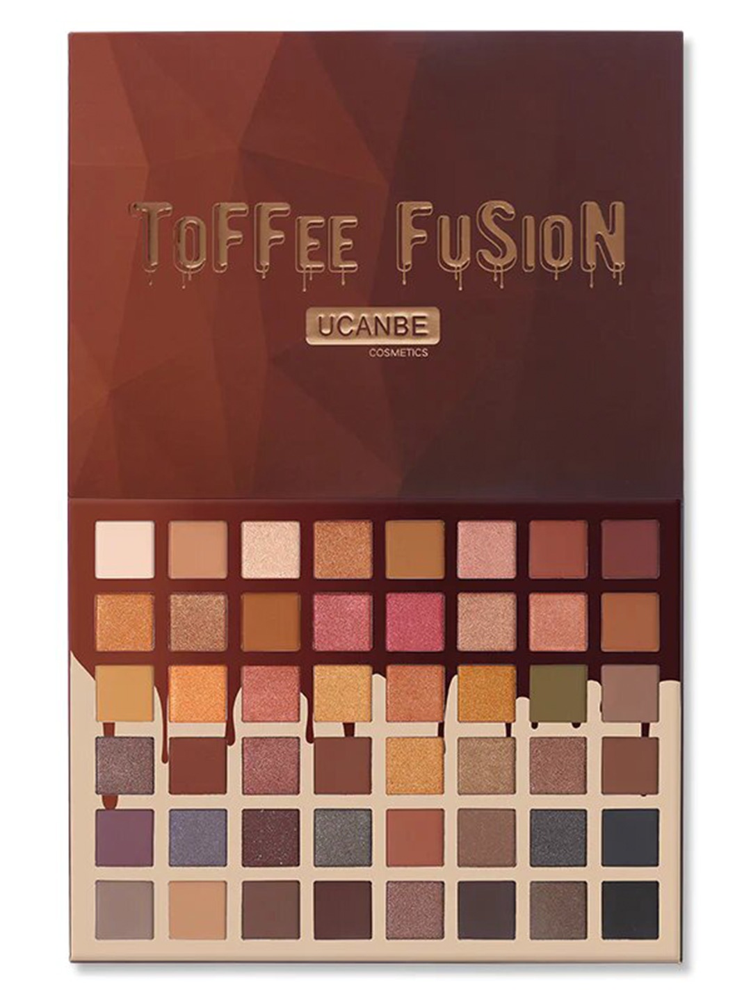 

UCANBE Toffee Fusion Eyeshadow Palette 72 g- STUB069-02, Multi