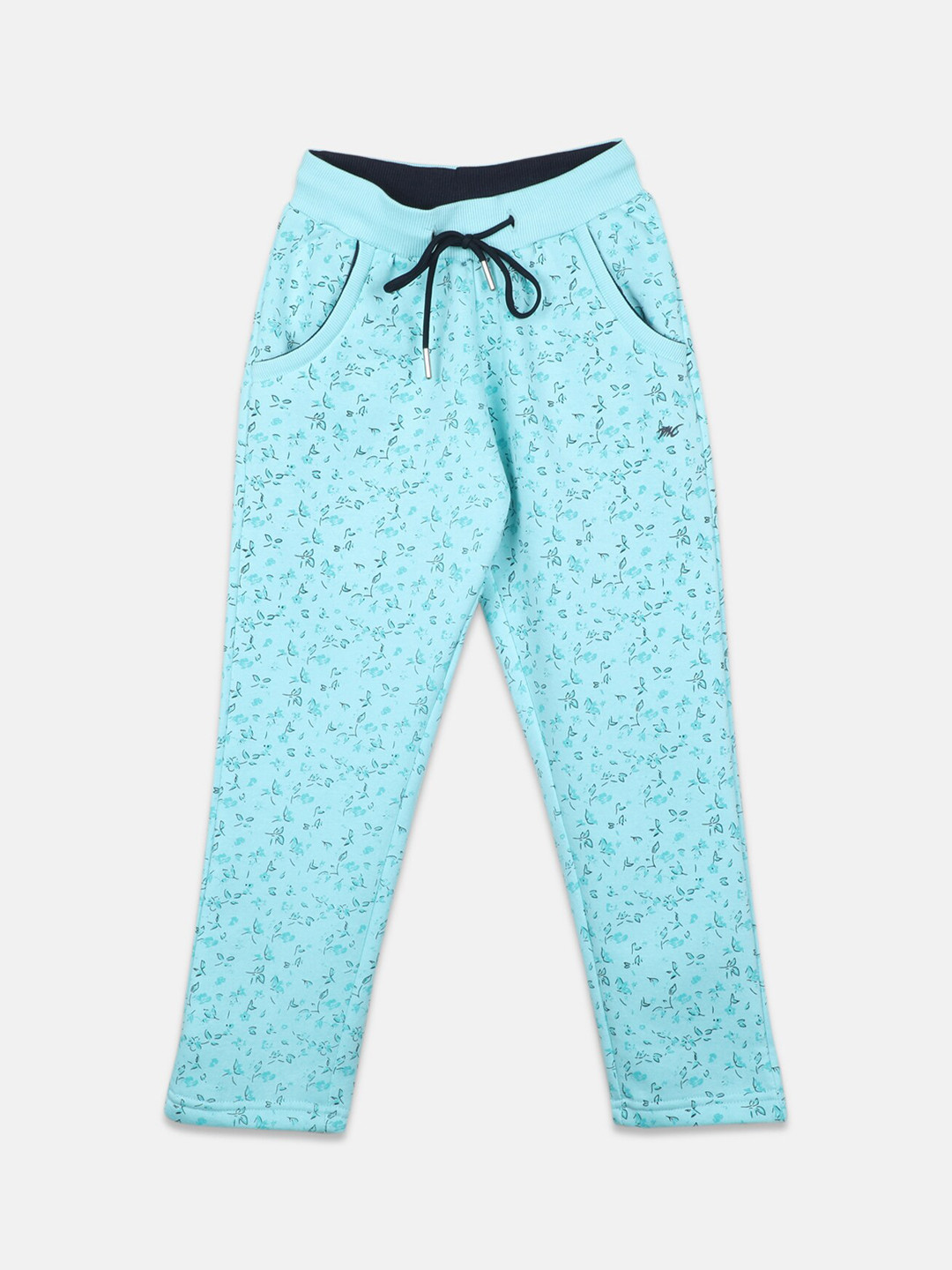 

Monte Carlo Girls Printed Track Pants, Blue