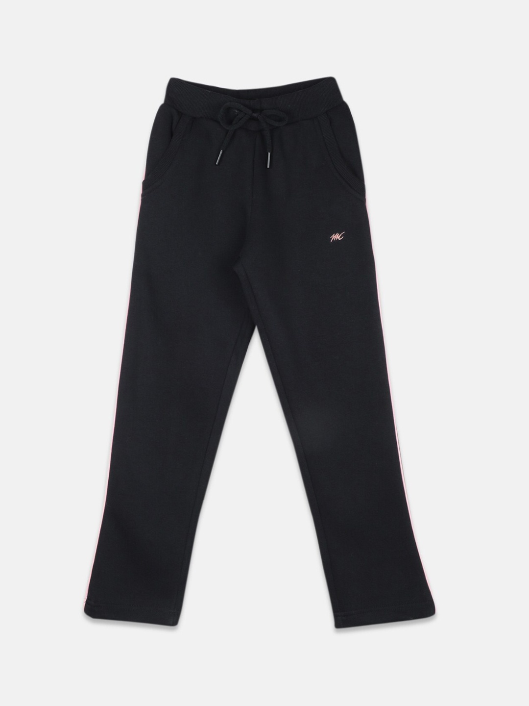 

Monte Carlo Girls Mid-Rise Track Pants, Black