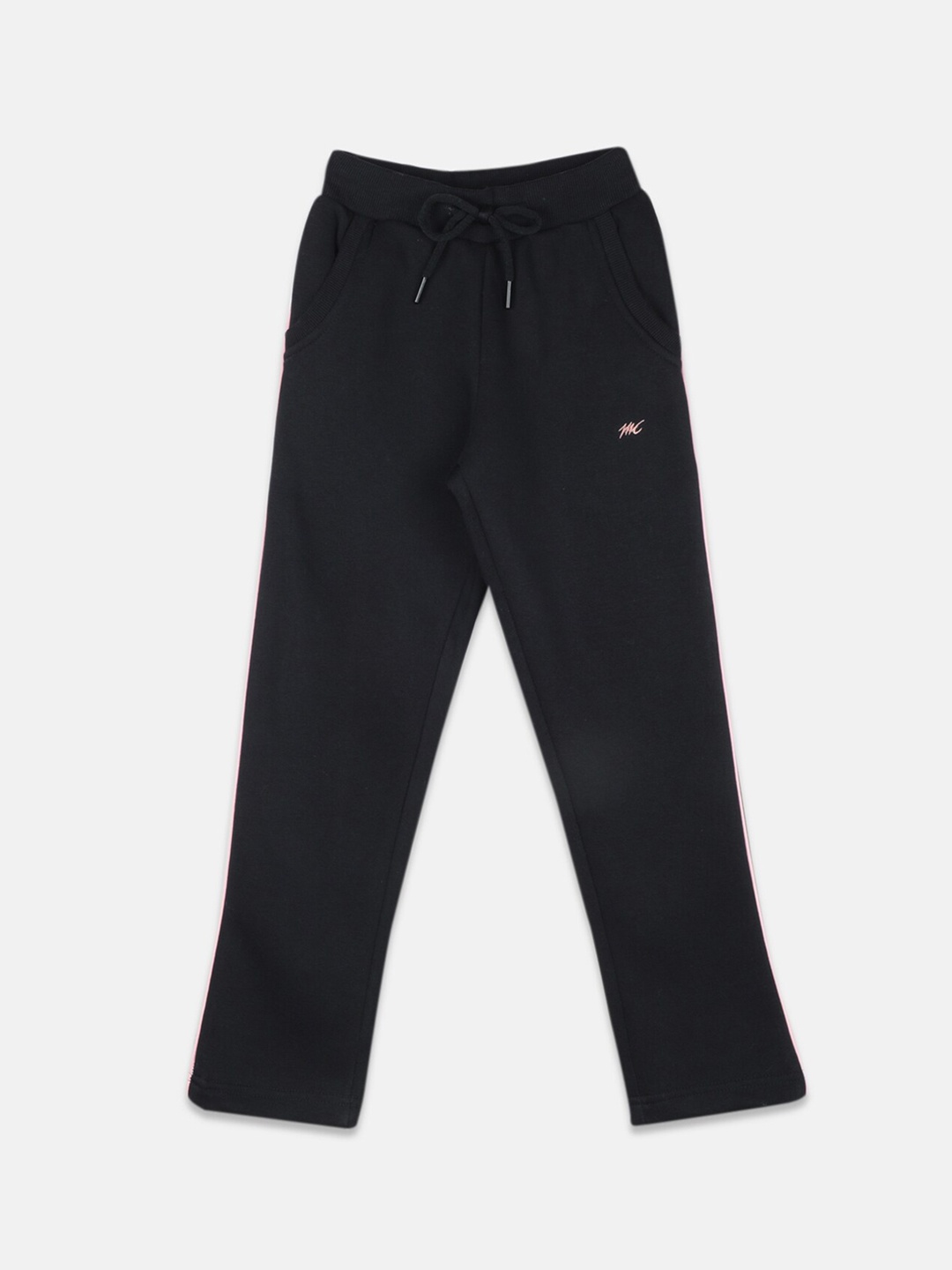 

Monte Carlo Girls Mid-Rise Track Pants, Black