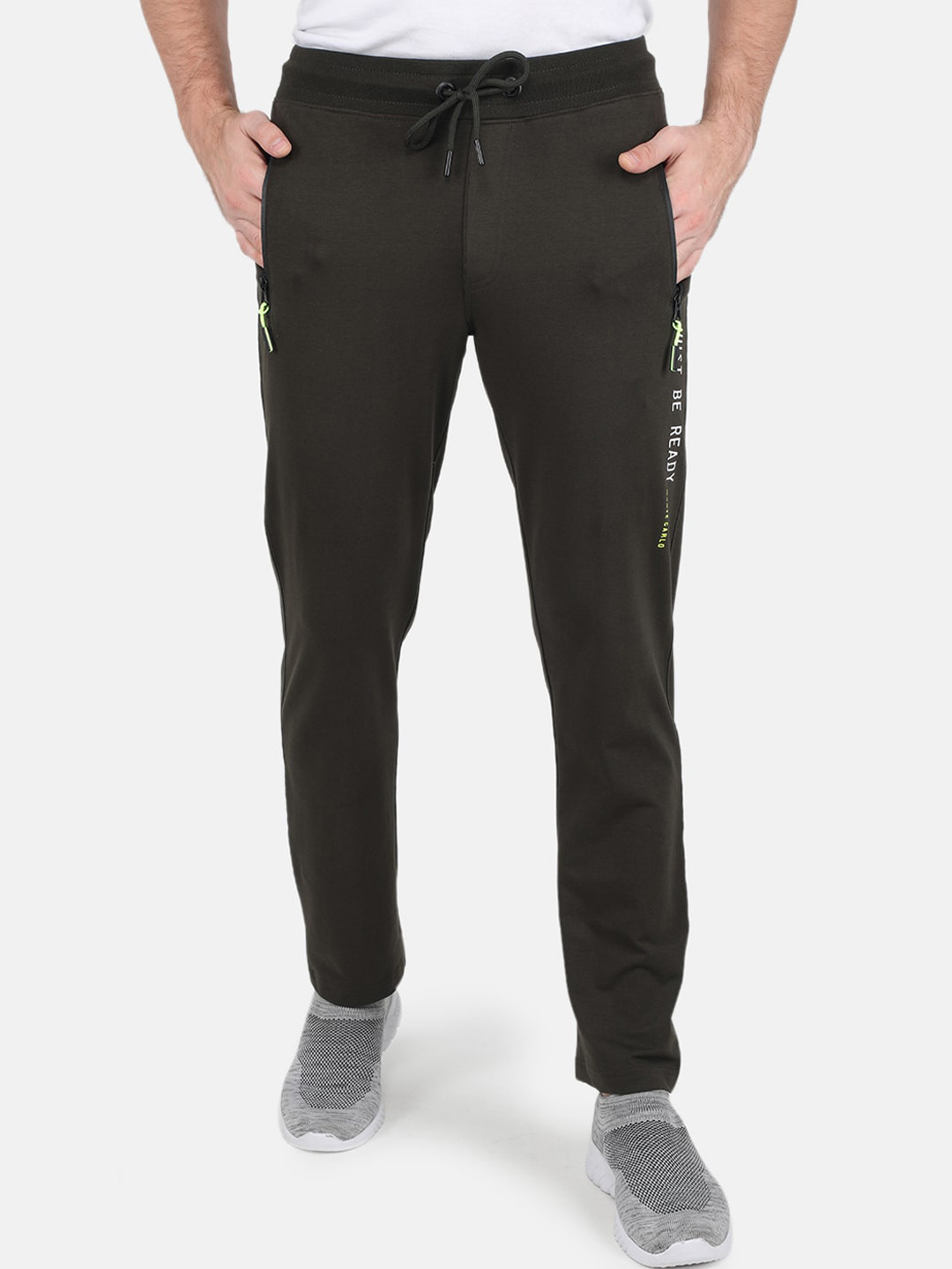 

Monte Carlo Men Slim-Fit Track Pants, Navy blue